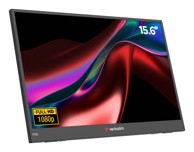 VERBATIM Prijenosni monitor Portable 15.6 FHD Monitor LIGHT / 15.6", 1920 x 1080, IPS, 10 ms, USB-C, Mini HDMI, crna